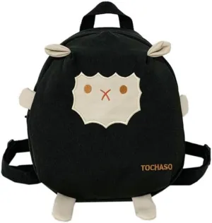 Sheep Crossbody Bag Cute Mini Backpack Cute Bag Kawaii Purse Small Backpack for Women Crossbody Bag Travel Gift (black,Small)