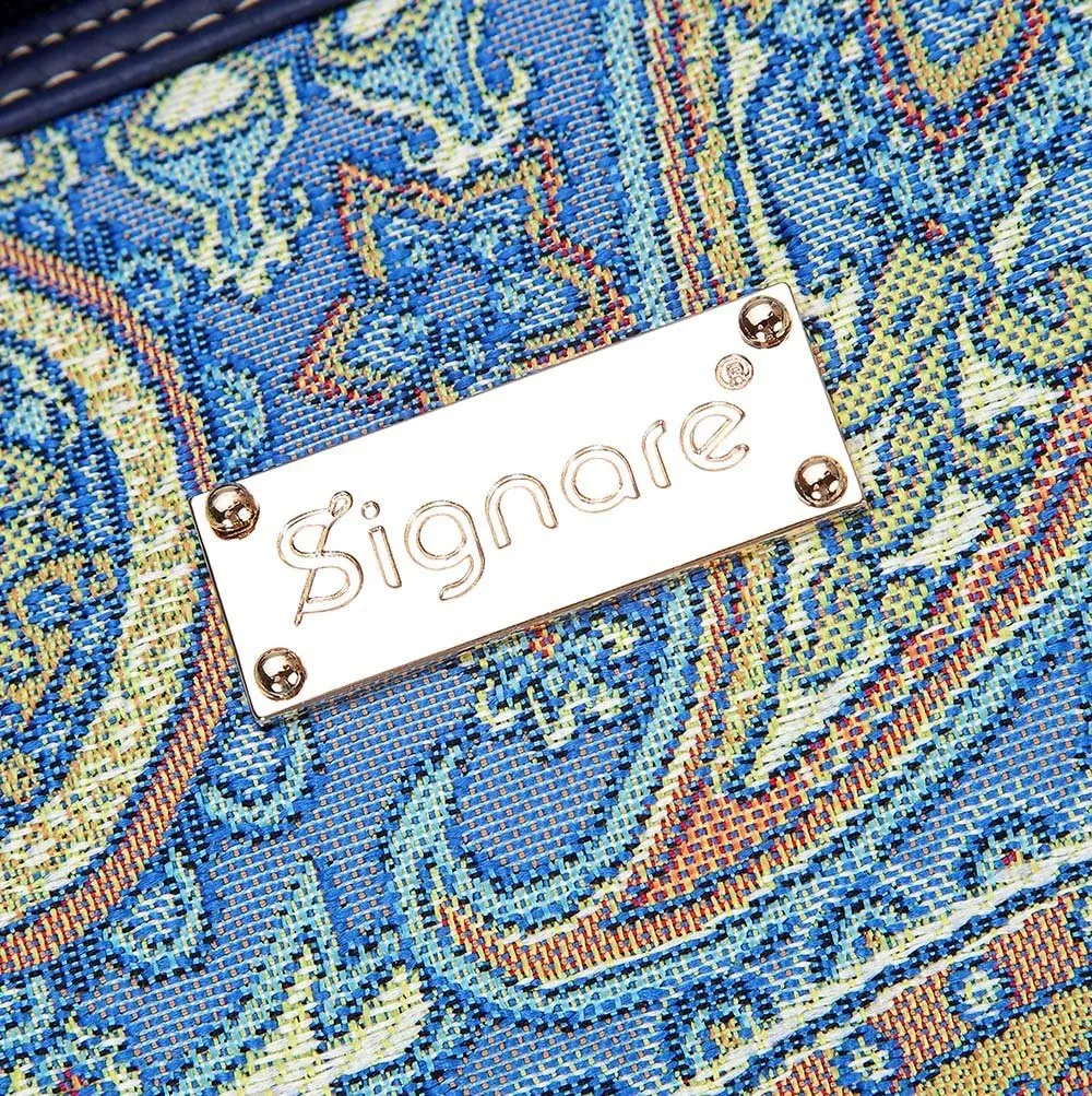 Signare Tapestry Duffle Bag Overnight Bags Weekend Bag for Women with Fashion Pattern Design (TRAV-PAIS)