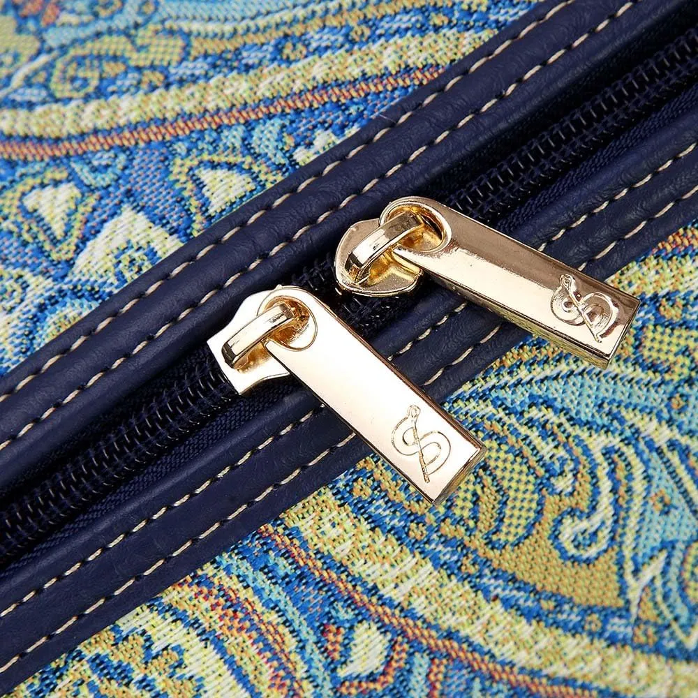 Signare Tapestry Duffle Bag Overnight Bags Weekend Bag for Women with Fashion Pattern Design (TRAV-PAIS)