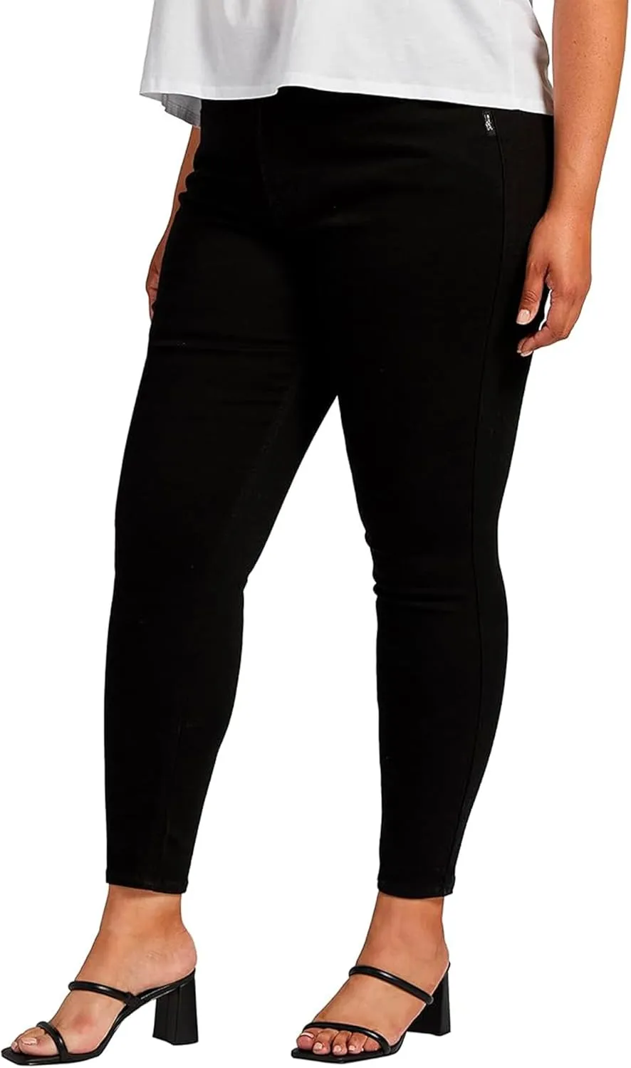 Silver Jeans Co. Women's Plus Size Infinite Fit High Rise Skinny Jeans-Legacy