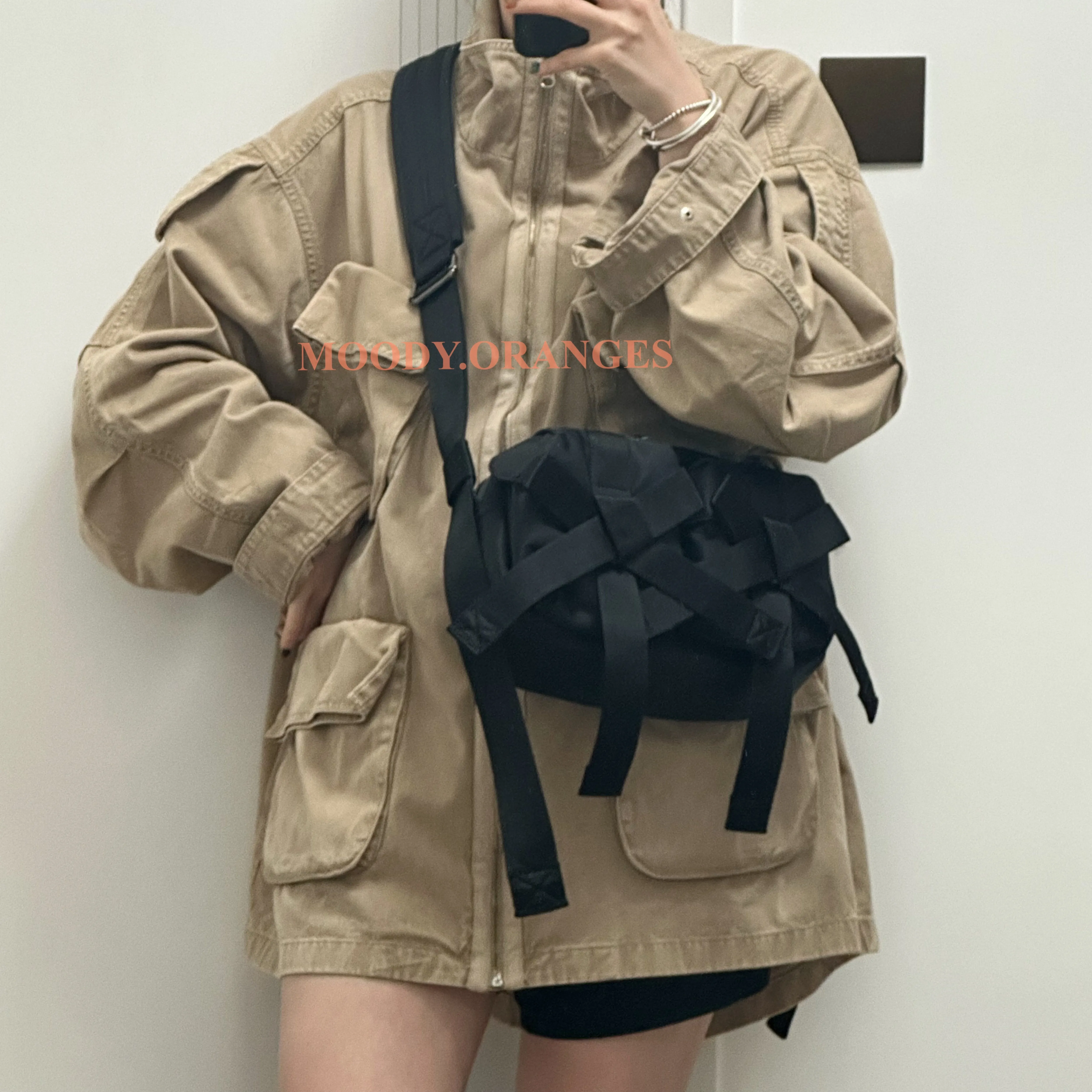 Simone Rocha Utility Crossbody Bag (Without Pearl)
