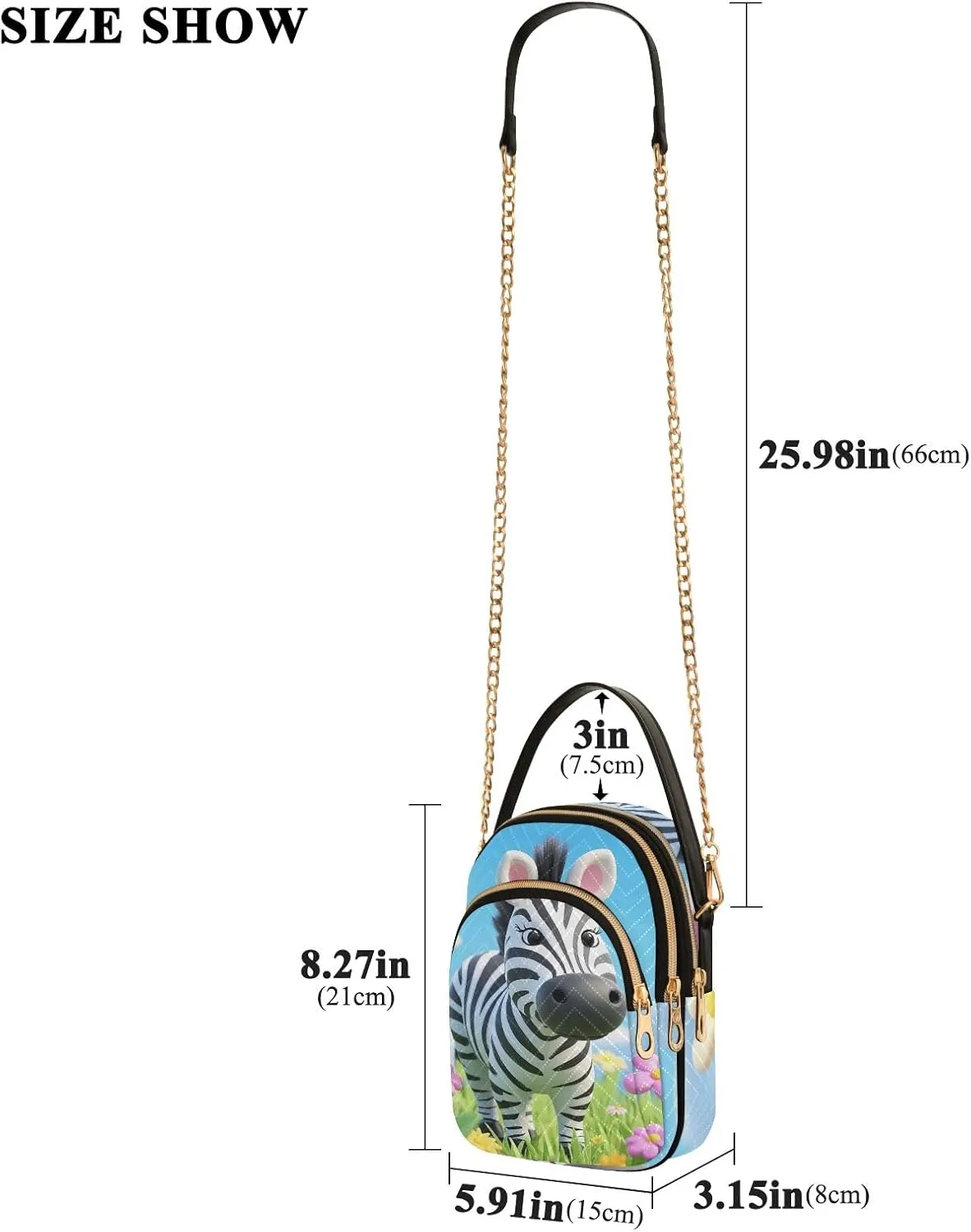 Small Handbag Crossbody Bag for Women Quilted Bags Shoulder Purse Phone Wallet Chain Bag