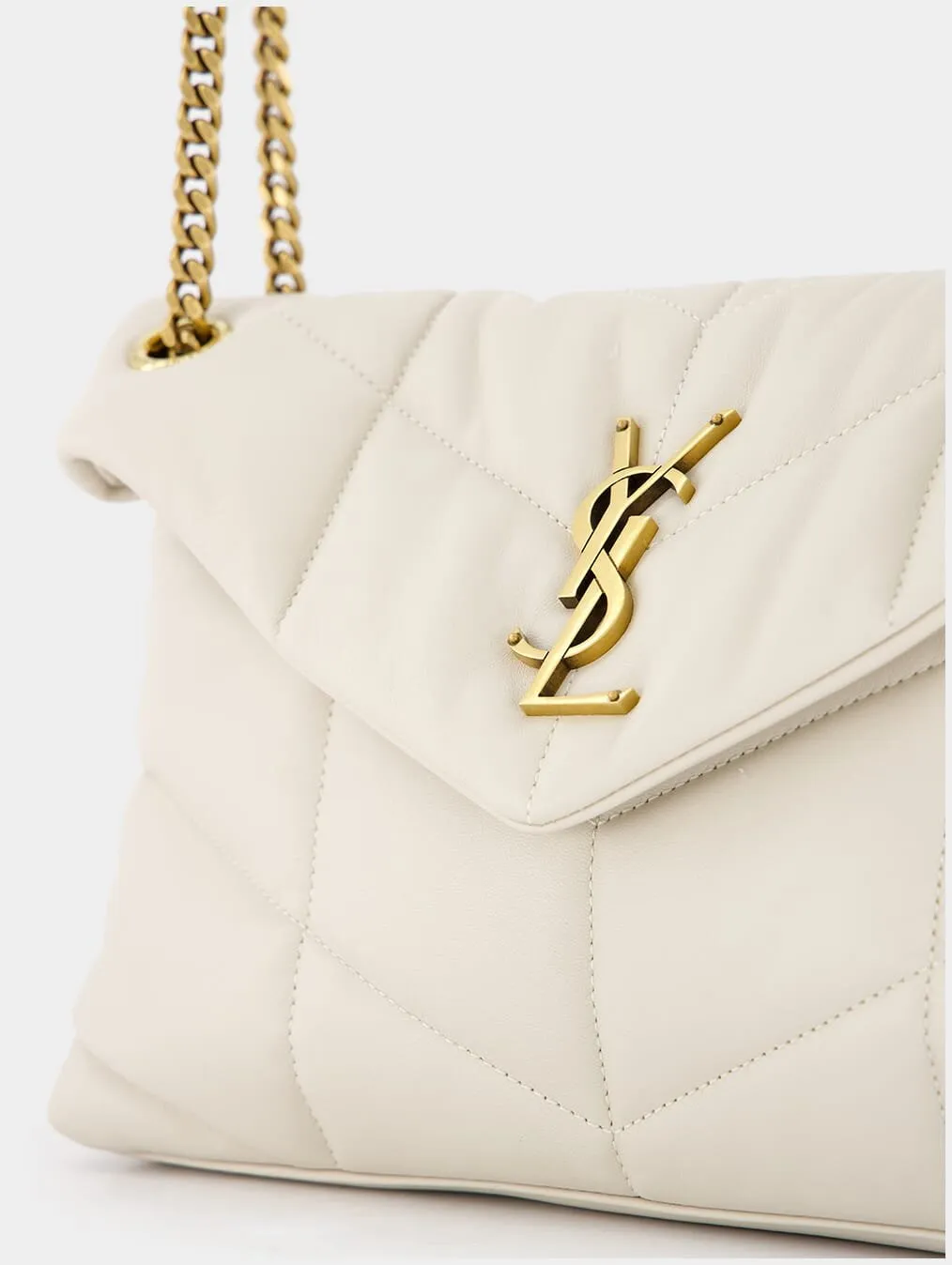 Small Loulou Puffer Leather Bag
