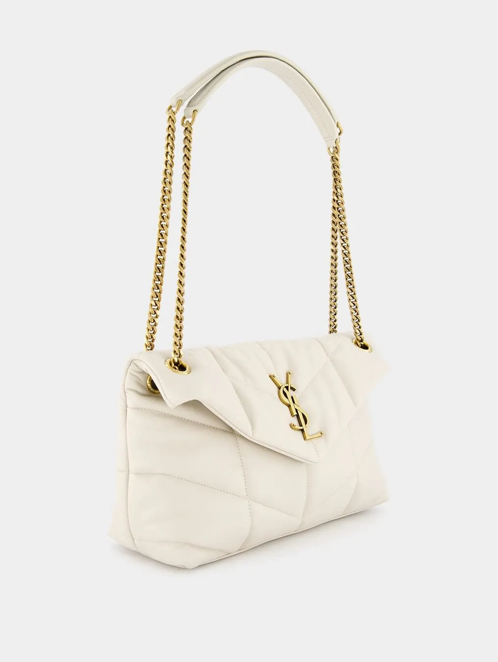 Small Loulou Puffer Leather Bag