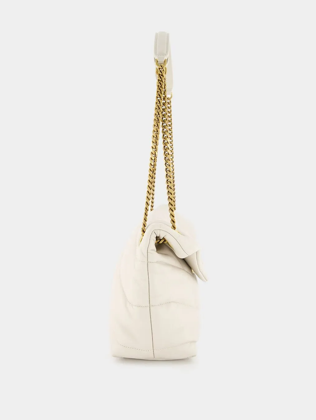 Small Loulou Puffer Leather Bag
