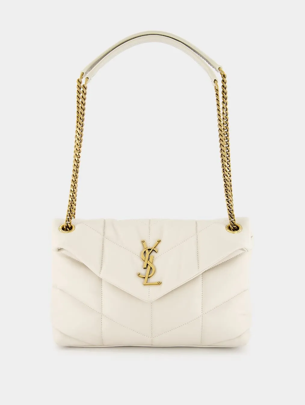 Small Loulou Puffer Leather Bag