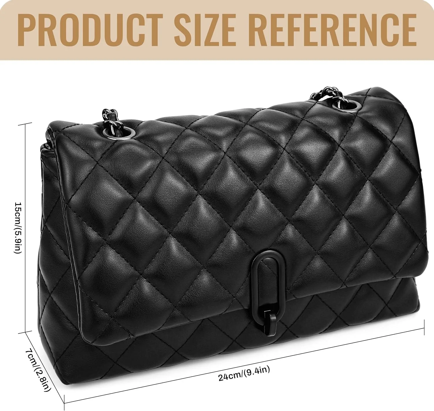 Small Purses for Women Quilted Crossbody Bags Ladies Trendy Shoulder Handbags Quilted Purses Women