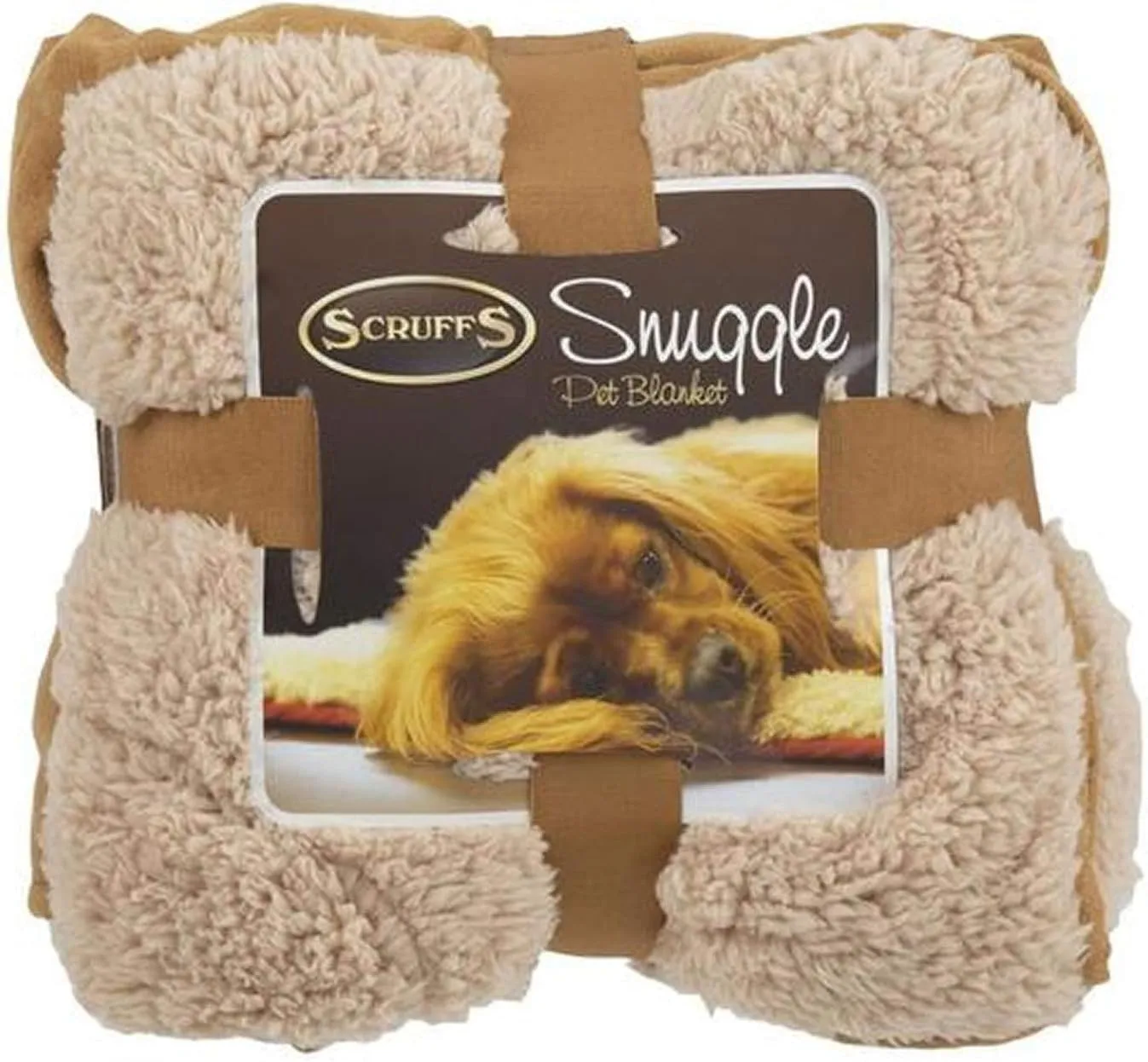 Snuggle Dog Blanket (One Size) (Desert Sand)