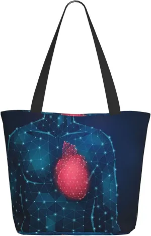 Space Meteor Star Tote Bag for Women, Travel Tote Handbags for Gym