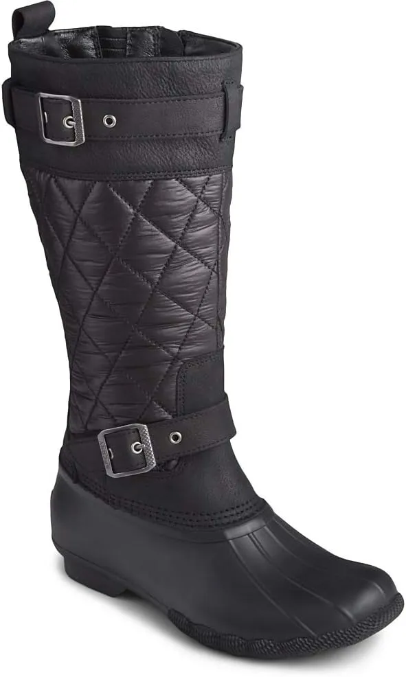 Sperry Women's Saltwater Tall Buckle Rain Boot