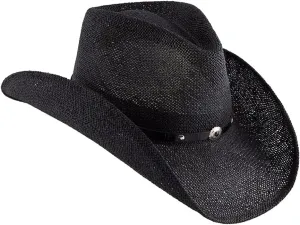 Stetson Men's Cowboy, Black, M