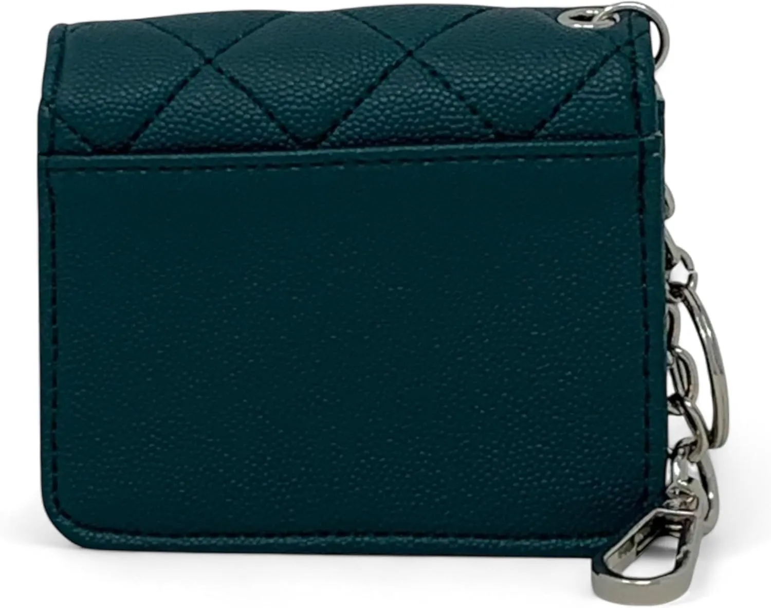 Steve Madden Bwren Flap Wallet with Keyring (Emerald)