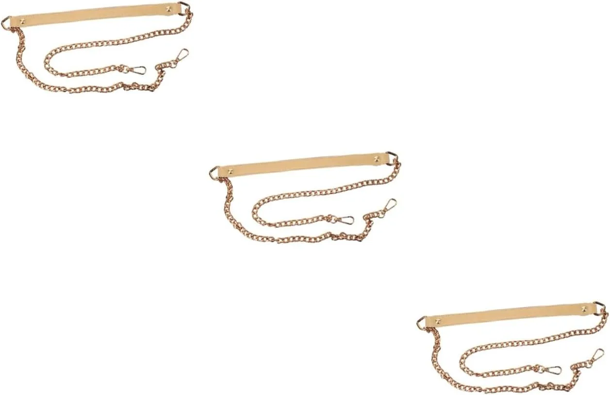 STOBOK Pcs DIY Handbag Making Tote Purse Chain Decorative Handbag Chain for Women Stylish Bag Adornment Strap
