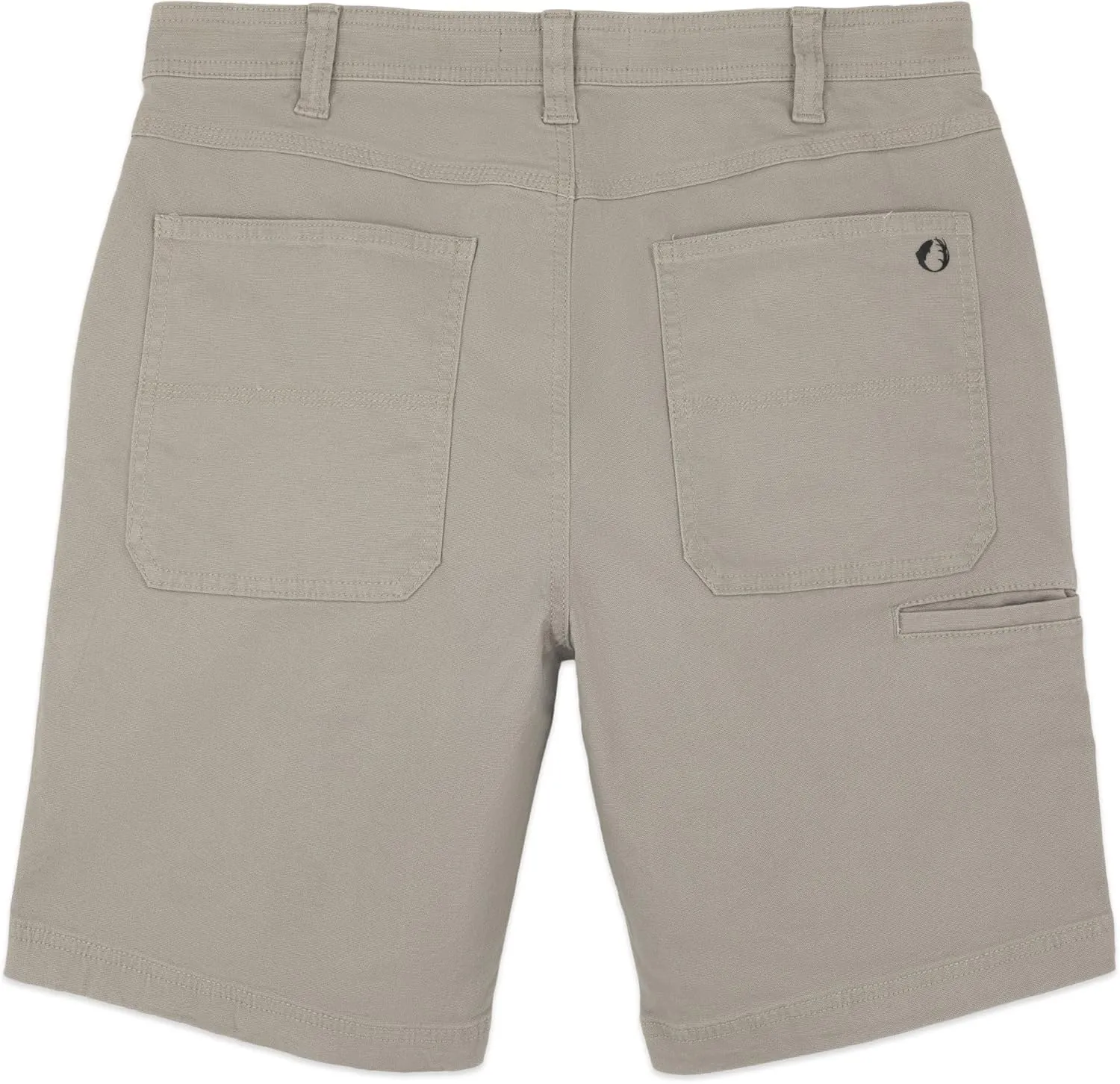 The American Outdoorsman Men's Stretch Canvas Work Shorts with Flex Waistband & 6 Pockets - Tear-Resistant Work Shorts