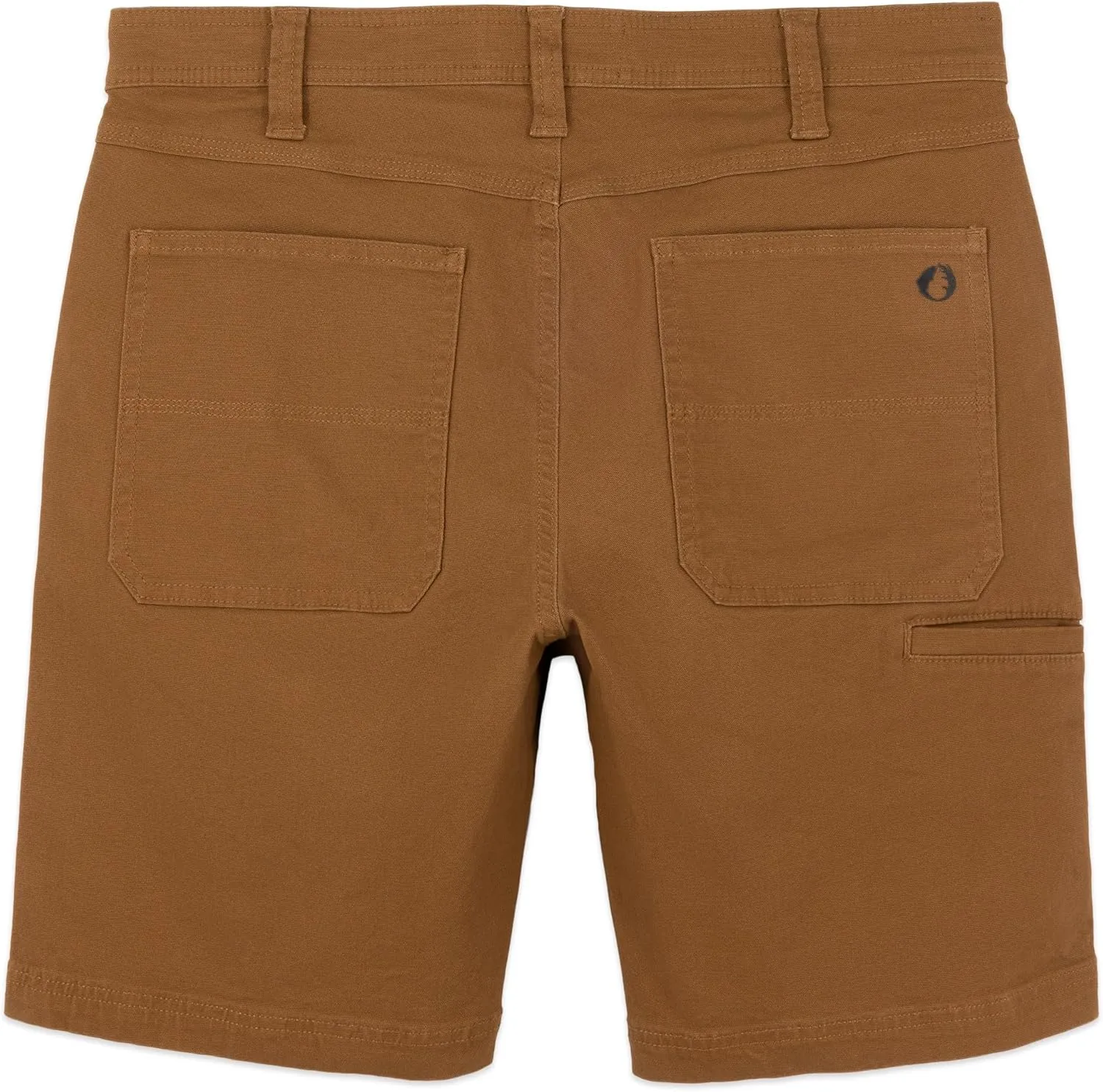 The American Outdoorsman Men's Stretch Canvas Work Shorts with Flex Waistband & 6 Pockets - Tear-Resistant Work Shorts