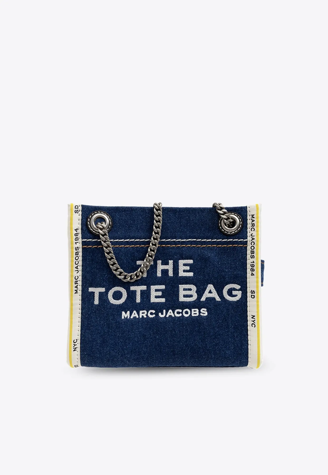 The Denim Chain Crossbody Bag