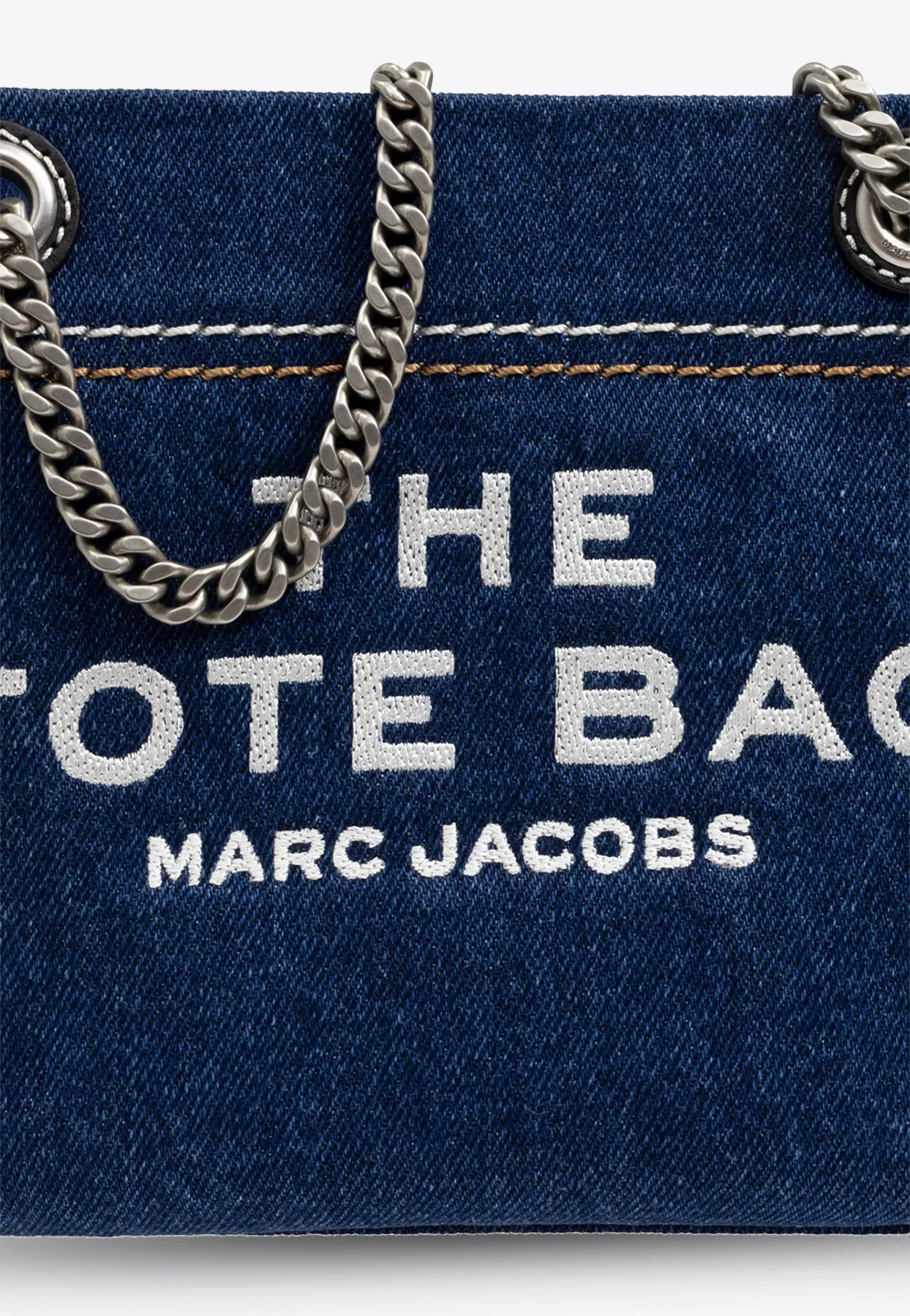 The Denim Chain Crossbody Bag