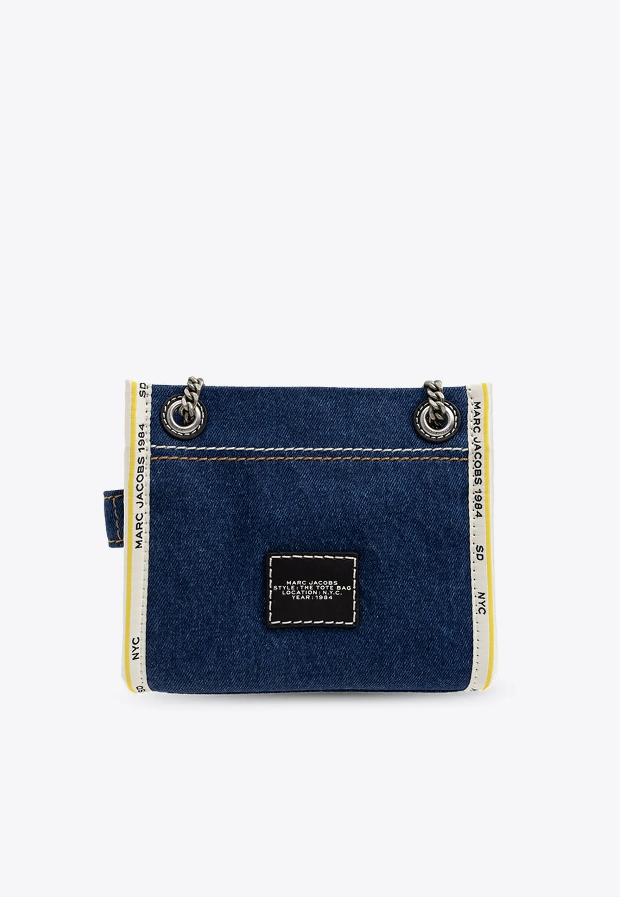 The Denim Chain Crossbody Bag
