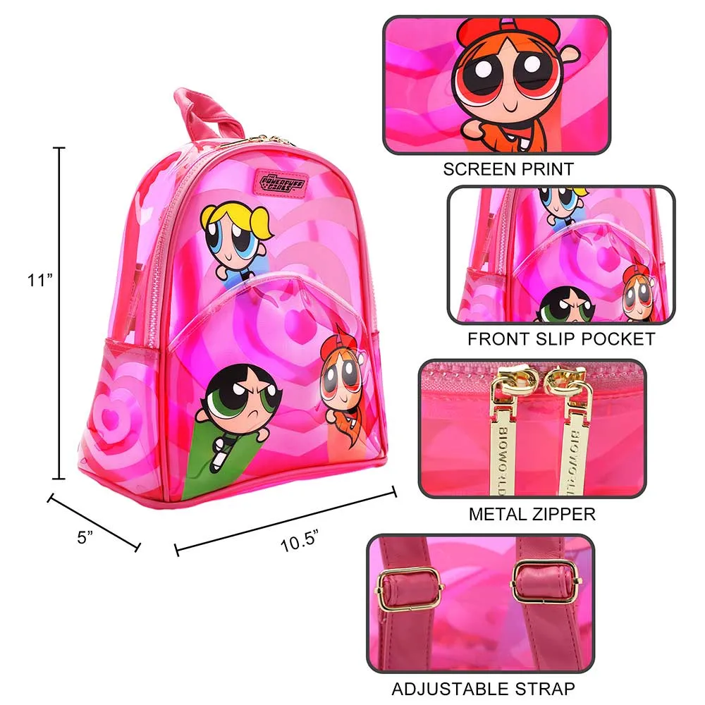 The Powerpuff Girls Clear Mini Backpack