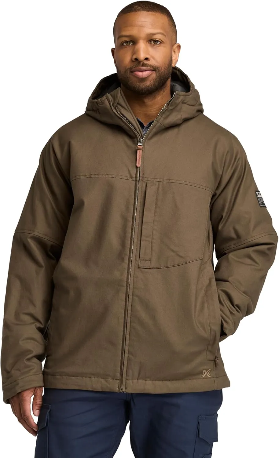 Timberland PRO Men's A5XYQ Gritman Flex Canvas Hooded Jacket