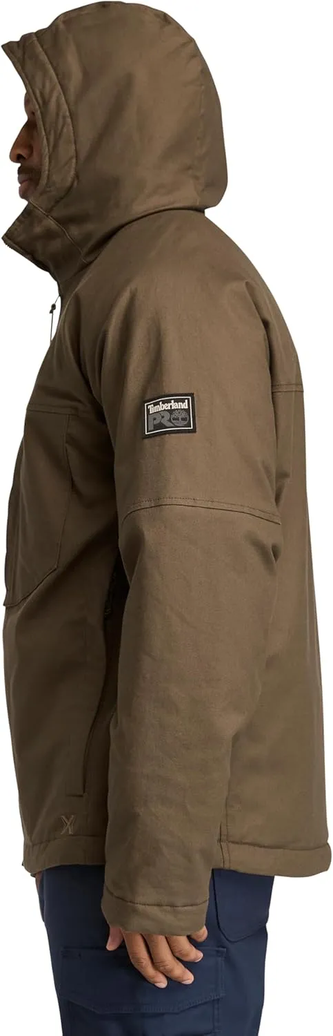 Timberland PRO Men's A5XYQ Gritman Flex Canvas Hooded Jacket