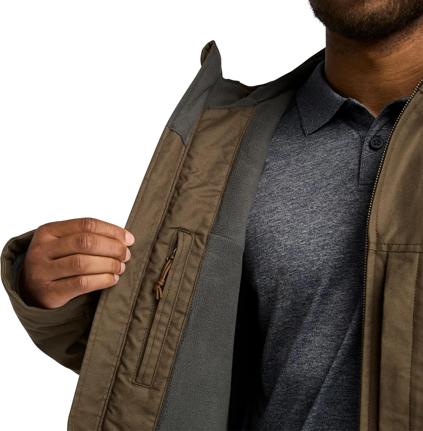 Timberland PRO Men's A5XYQ Gritman Flex Canvas Hooded Jacket