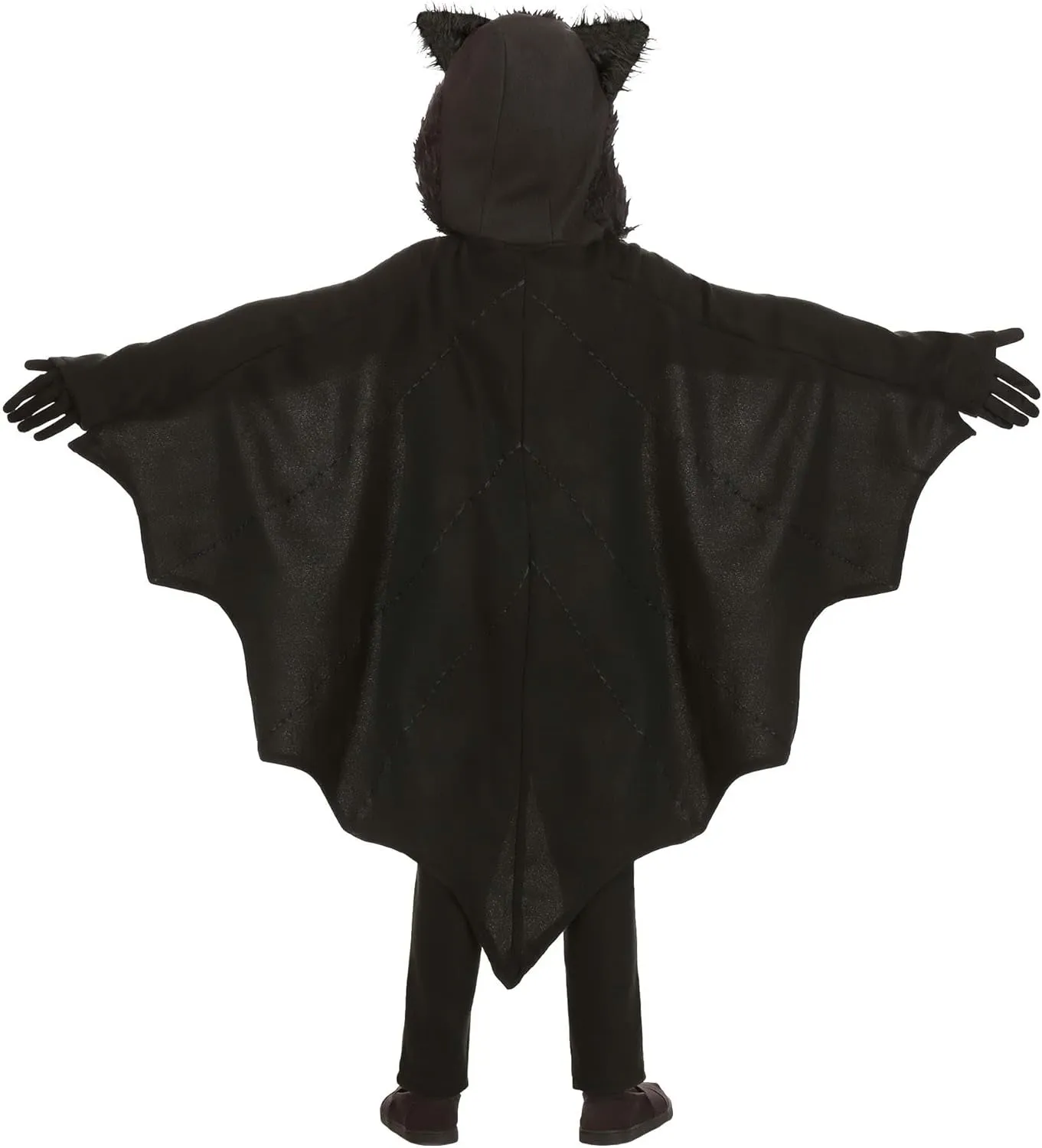 Toddler Fleece Bat Costume Child Fuzzy Flying Bat Costume