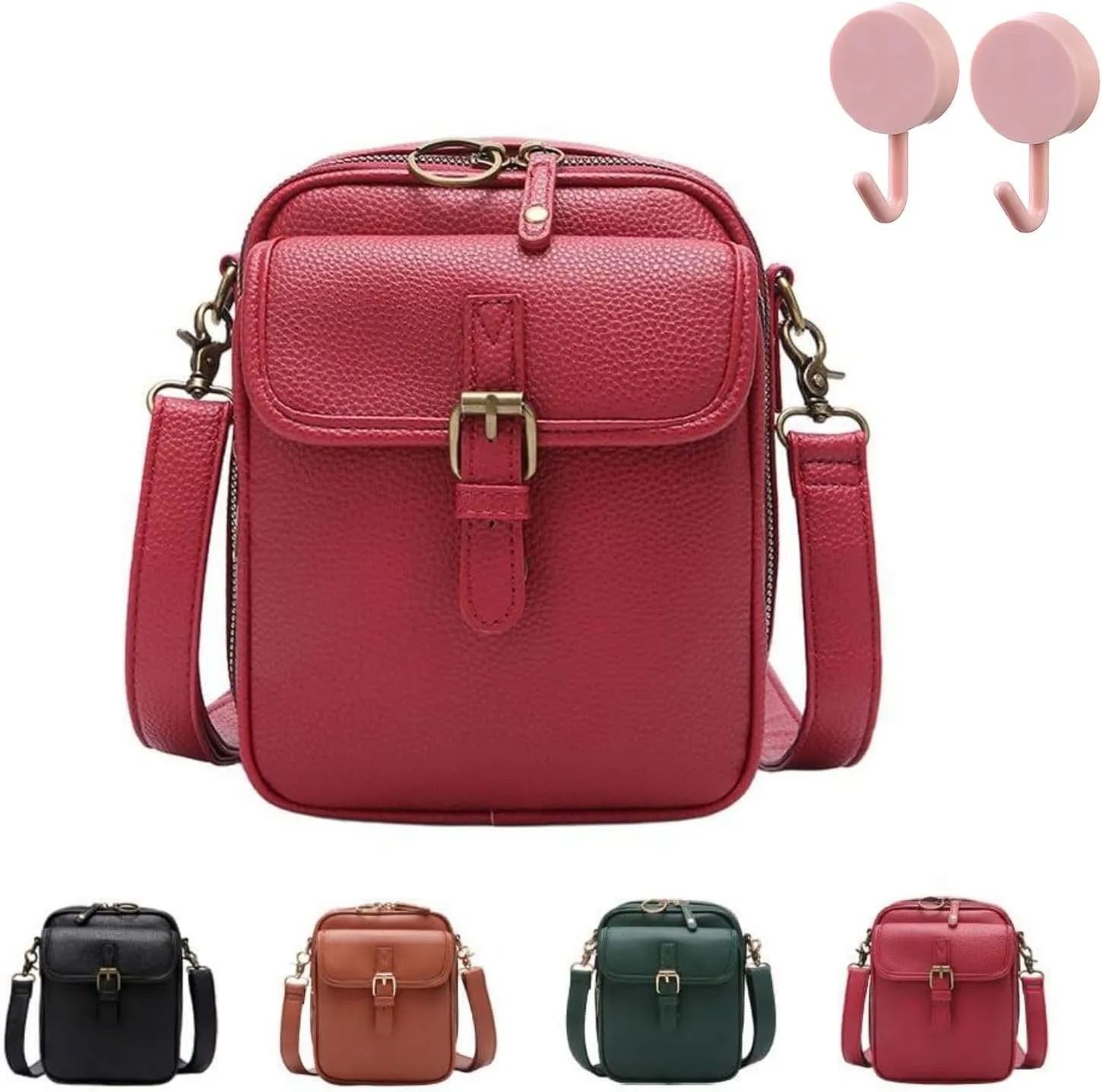 Tojoyride Crossbody Bag, Urvashi Crossbody Bag, Vintage Large Capacity Messenger Bag, Double Layer Large Capacity Mini Bag
