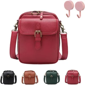 Tojoyride Crossbody Bag, Urvashi Crossbody Bag, Vintage Large Capacity Messenger Bag, Double Layer Large Capacity Mini Bag