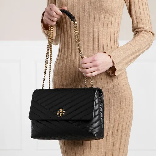 T.O.R.Y BURCH Kira Convertible Shoulder Bag with Strap for Shoulder/Crossbody Wear
