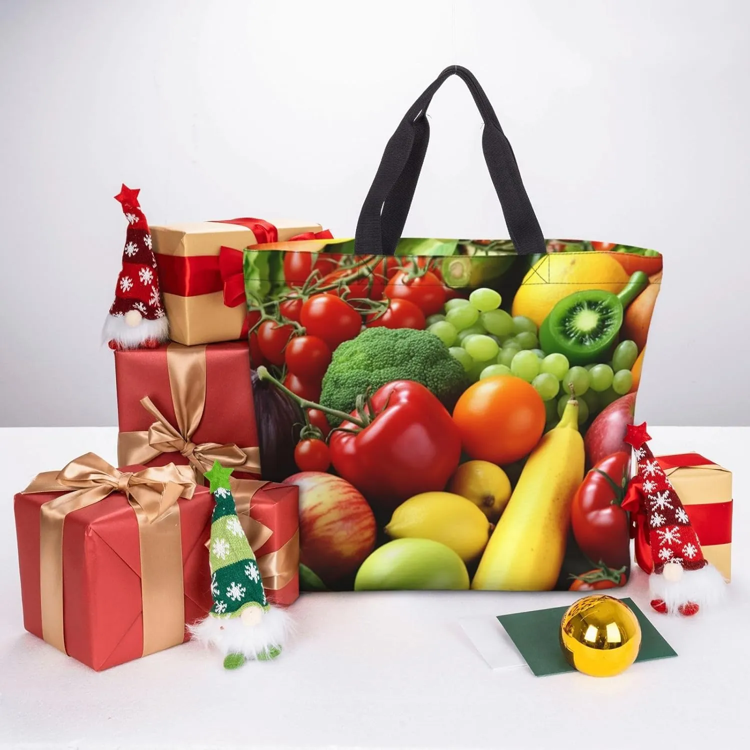 Tote Bag for Women Cow milk Shoulder Bag with Zipper Handbag Large Capacity Reusable Grocery Bag