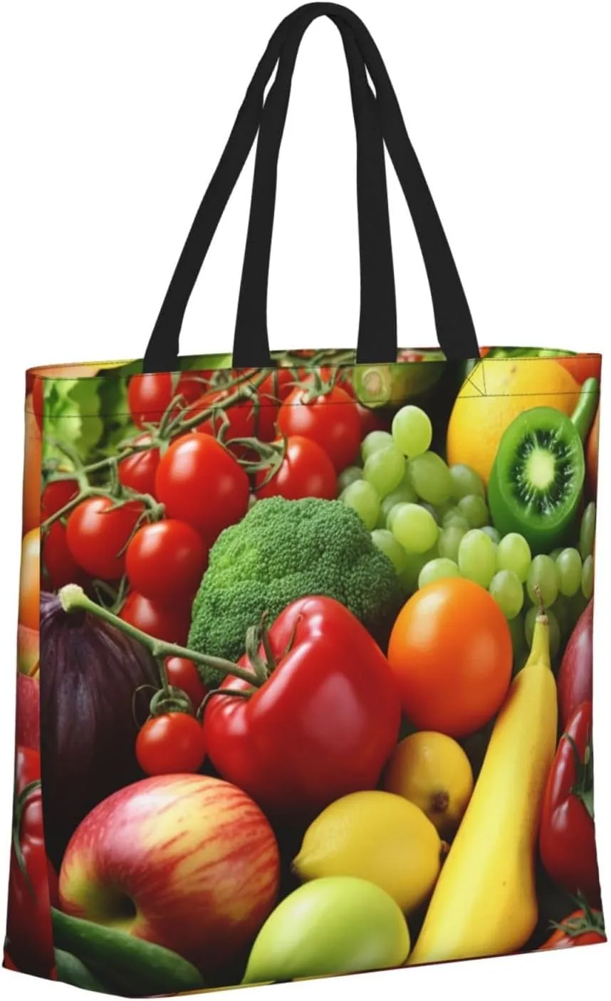 Tote Bag for Women Cow milk Shoulder Bag with Zipper Handbag Large Capacity Reusable Grocery Bag