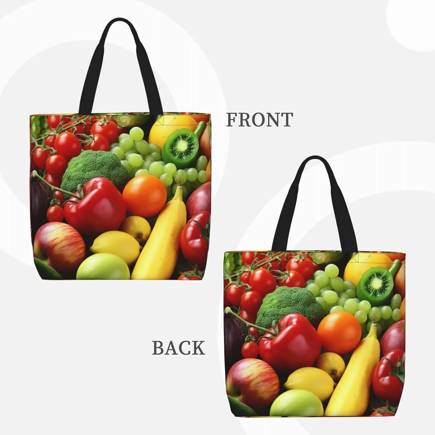 Tote Bag for Women Cow milk Shoulder Bag with Zipper Handbag Large Capacity Reusable Grocery Bag