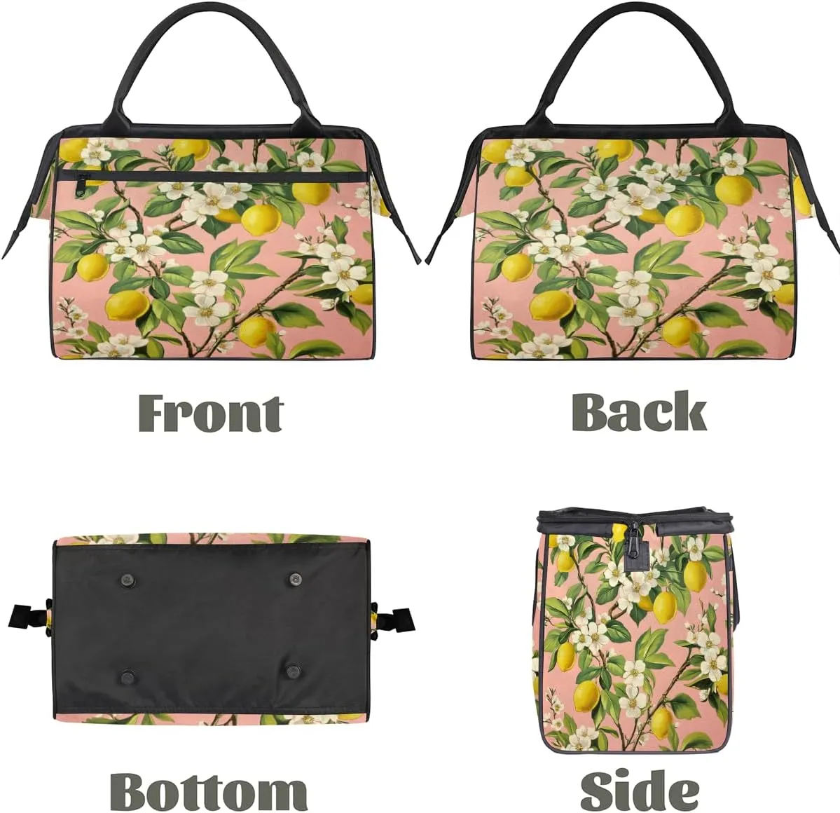 Tote Bag for Women with Zipper, Large Shoulder Bag Handbag for Travel Sports Work