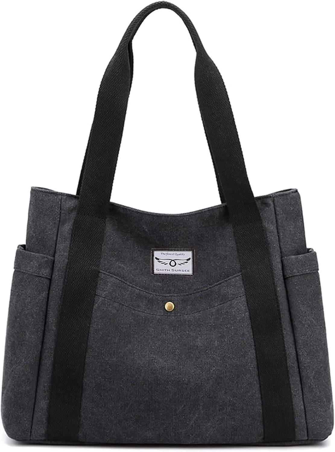 Tote Bags for Women Canvas Tote Purses Shoulder Bag Medium Handbag Top Handle Work Bags