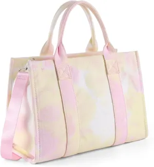 Tote Bags for Women Handbag Tote Purse with Zipper Canvas Crossbody Bag Shoulder Bag