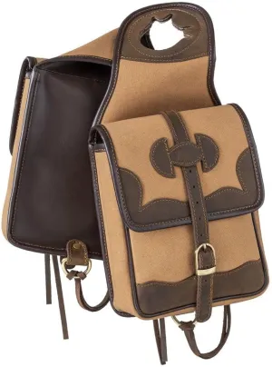 Tough 1 Canvas and Leather Horn Bag