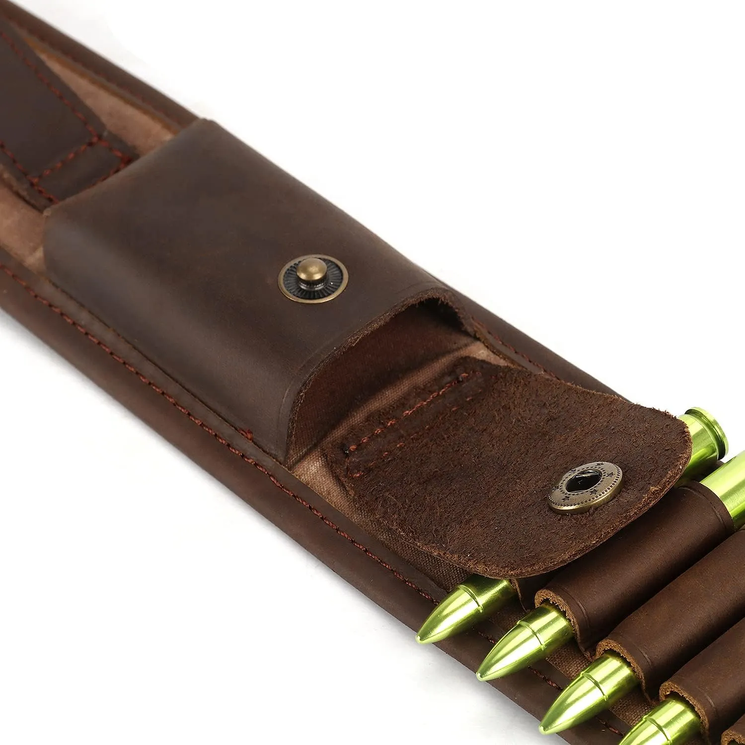 TOURBON Gun Sling Rifle Strap with Shell Holder for .30-06 .30-30 .45-70 .233
