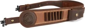 TOURBON Gun Sling Rifle Strap with Shell Holder for .30-06 .30-30 .45-70 .233