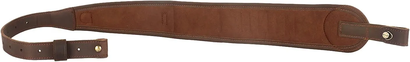 TOURBON Gun Sling Rifle Strap with Shell Holder for .30-06 .30-30 .45-70 .233