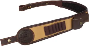 TOURBON Hunting Rifle Bandolier Sling with Swivels, Gun Strap with Cartridge Ammo Holder for 308 223 243 30-30 30.06 45-70 270 357 6.5 Creedmoor