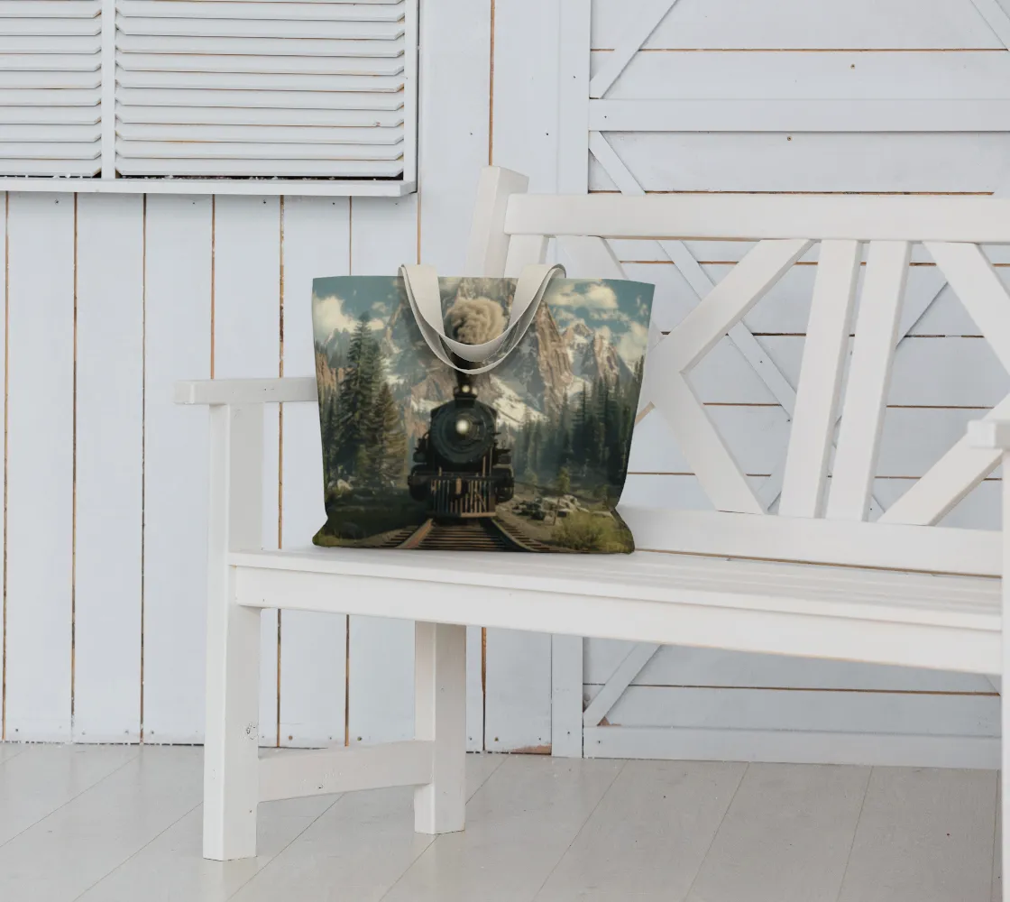 Train 2 Large Tote