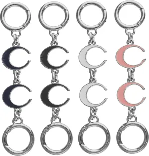 ULDIGI 4Pcs Bag Chain Extender Purse Strap Extender Accessory for Handbags Bags and Purses Versatile Bag Extender Chain for Enhanced Style and Functionality