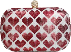 UMREN Women Glitter Clutch Purses Rhinestone Evening Bag Elegant Formal Handbag Crystal Crossboby Bag for Wedding Party