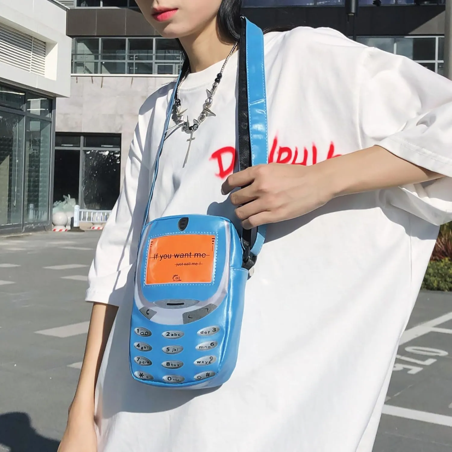 Unique Crossbody Bag Mini Casual Shoulder Bag Small Change Purse Travel Daypacks