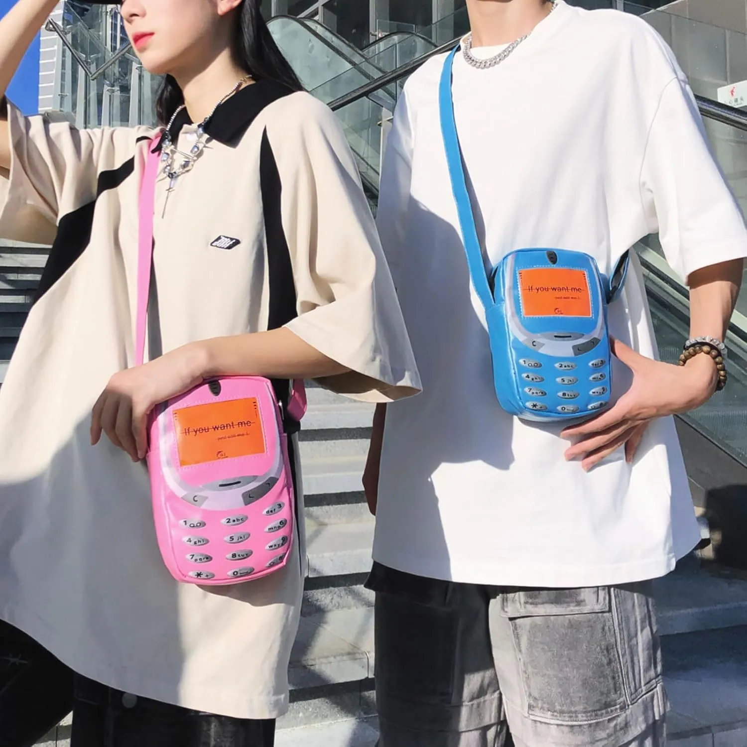Unique Crossbody Bag Mini Casual Shoulder Bag Small Change Purse Travel Daypacks
