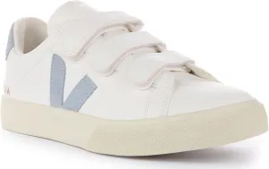 Veja Recife Women's Chromefree Leather Three Strap Trainers (White, 6 US)