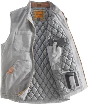 Venado Concealed Carry Vest for Men - Heavy Duty Canvas - Conceal Carry Pockets