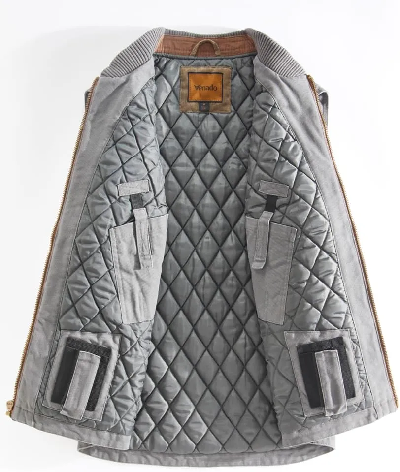 Venado Concealed Carry Vest for Men - Heavy Duty Canvas - Conceal Carry Pockets