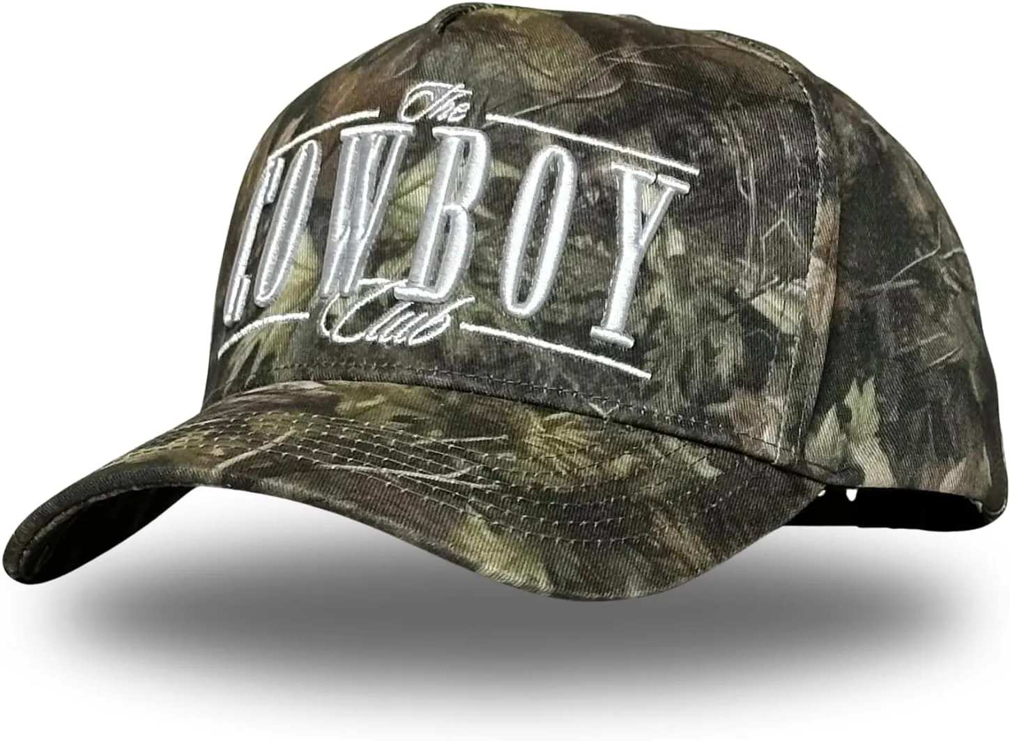 Vintage Western Trucker Hat | Men & Women | Country Cute Caps for Cowgirls Cowboys | Camo Denim Embroidered Cotton | Snapback